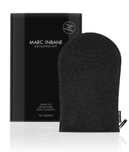 Exfoliating mitt box Marc Inbane bestellen kopen webshop thuislevering zelfbruiners bruinen zonder zon gezond kleurtje