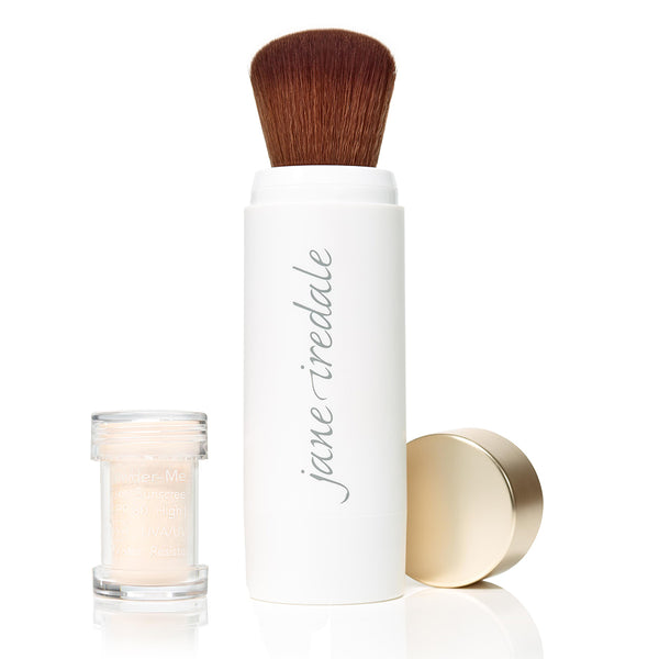jane iredale powder-me brush translucent zonbescherming poeder kopen of bestellen in een webshop & verkooppunt voor make-up in belgië